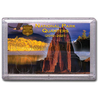 HE Harris Frosty Case: National Park Quarters Mountain 6 Holes - 24mm  / CLOSEOUT