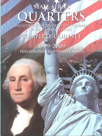 Harris Folder: State Quarters (120 openings) 1999-2009