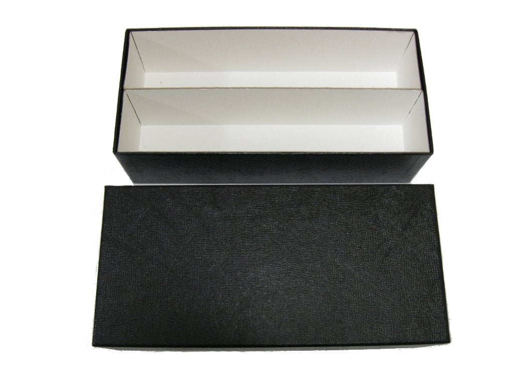 Black Dual Row Slab Box