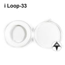 33mm White Ring Type Ornament Holder