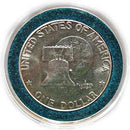 Model I Air Tite Coin Holders with Green Ring 40mm