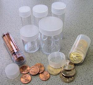 Marcus Round Coin Tubes for Dimes 18mm or .70"