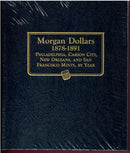 Whitman Albums: Morgan Silver Dollars -1878-1891