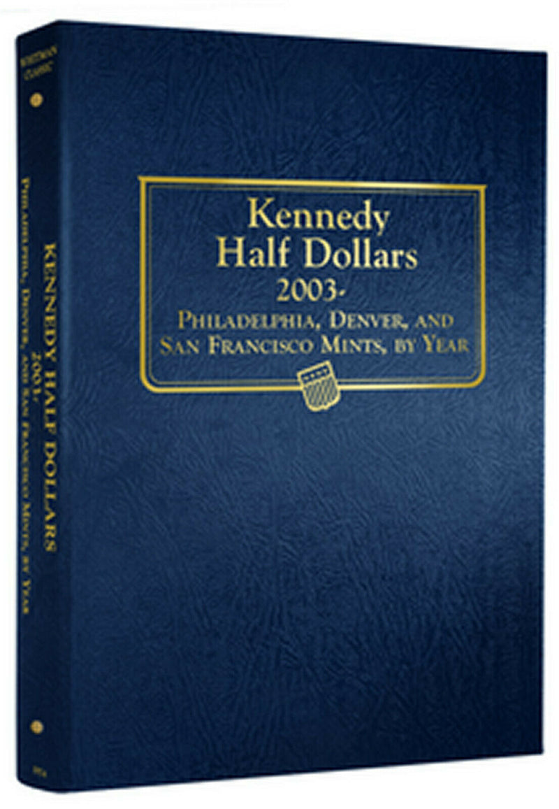 Whitman Albums: Kennedy Half Dollars - 2003-2023