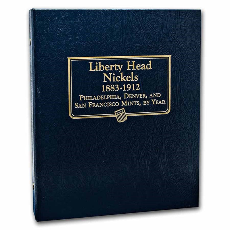 Whitman Albums: Barber/Liberty Nickels - 1883-1912