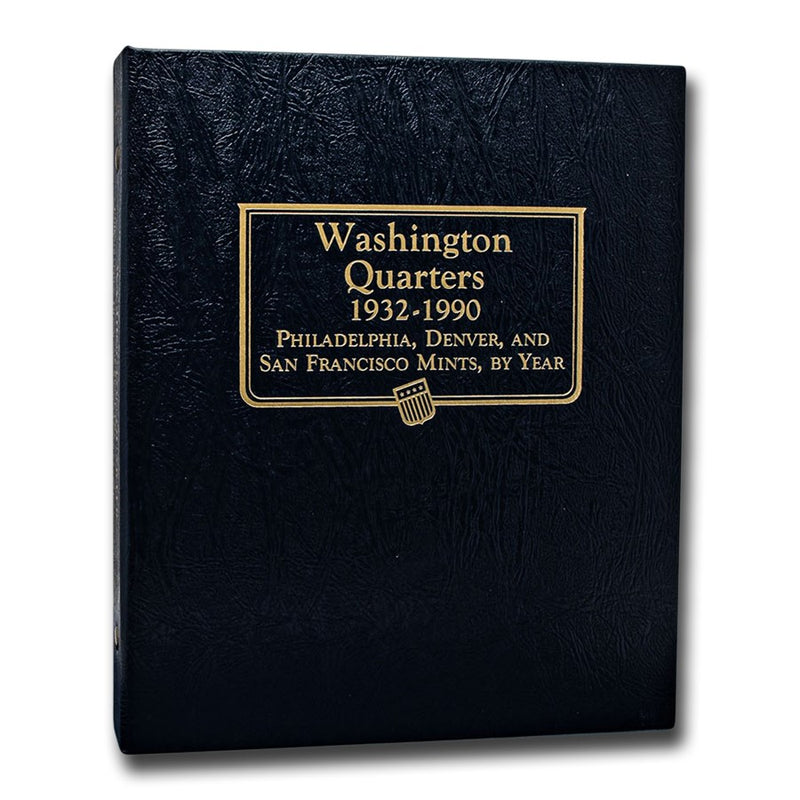 Whitman Albums: Washington Quarters -1932-1990