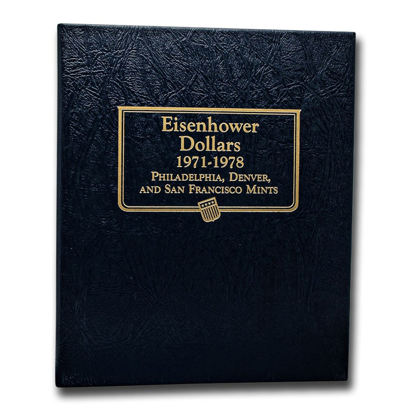 Whitman Albums: Eisenhower Dollars -1971-1978